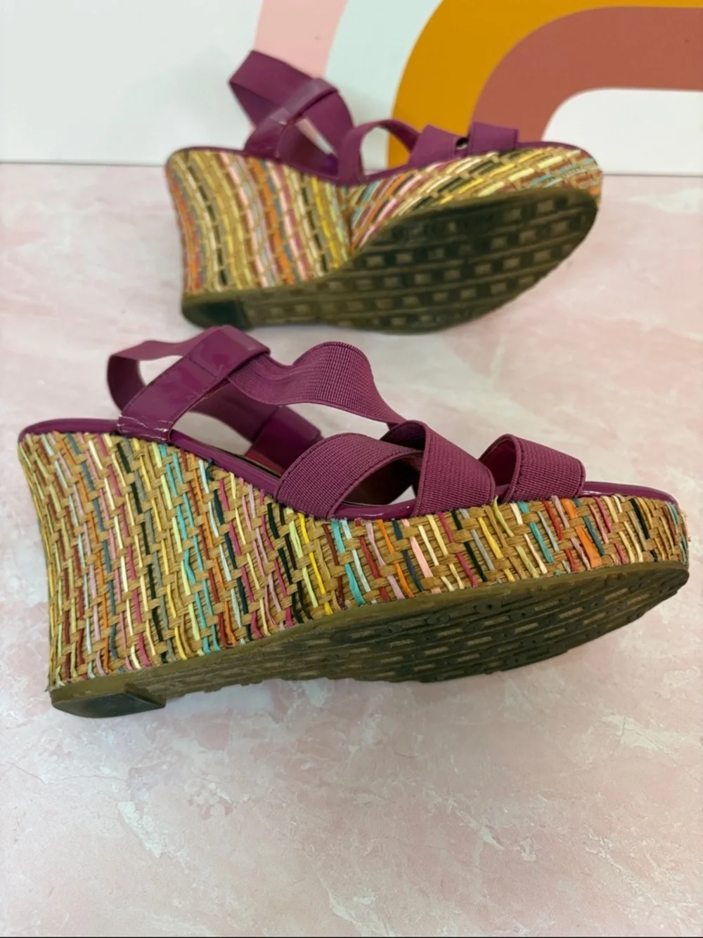 Charles By Charles David plum strappy